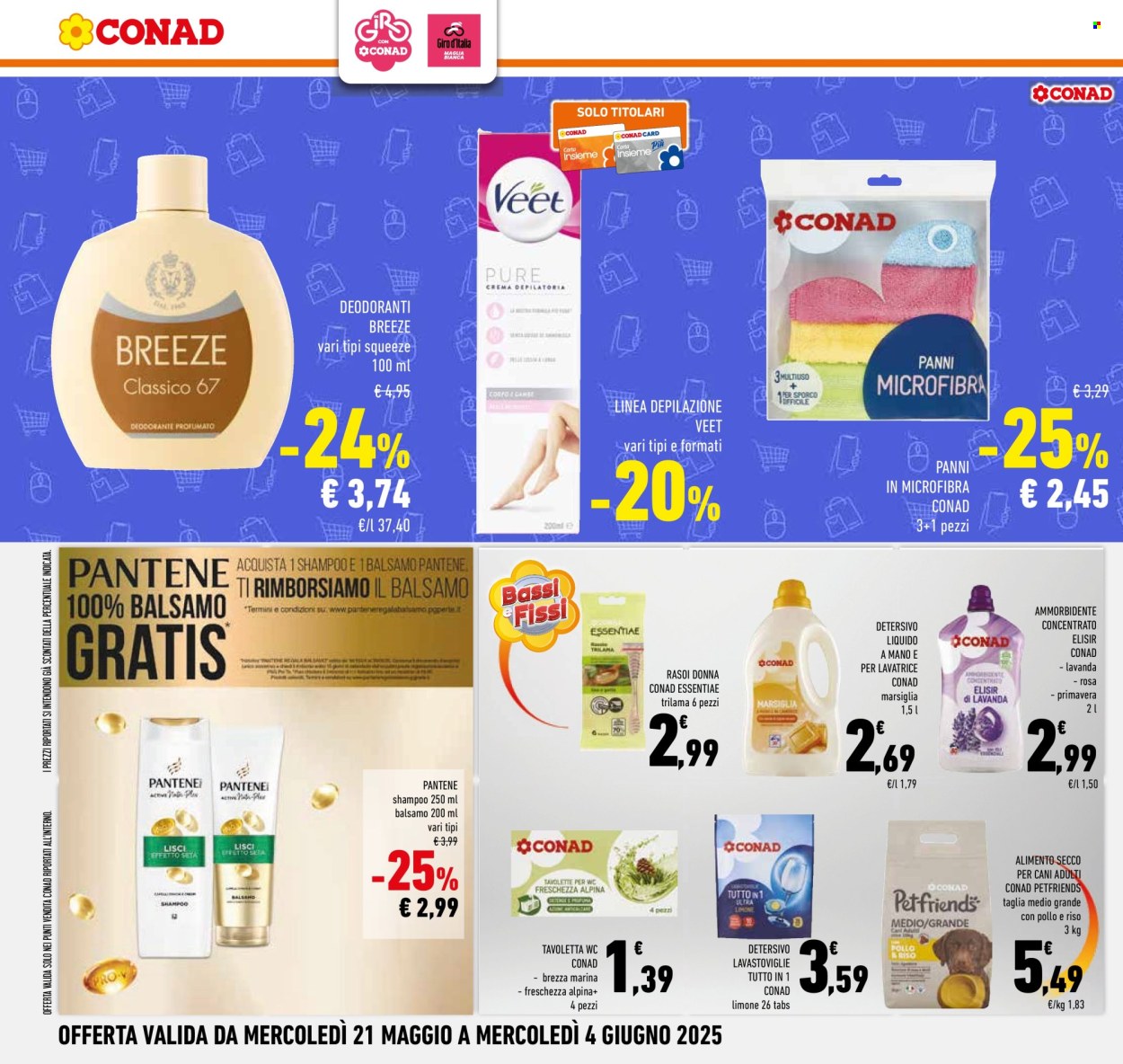 Volantino Conad - 21/5/2025 - 4/6/2025. Pagina 1