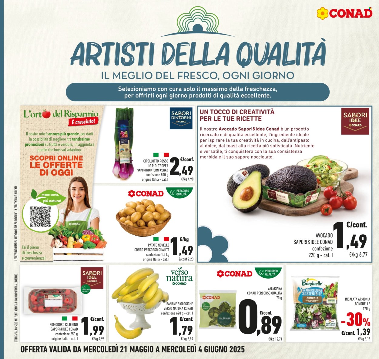 Volantino Conad - 21/5/2025 - 4/6/2025. Pagina 1