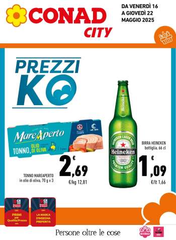 Volantino Conad City - 16/5/2025 - 22/5/2025.