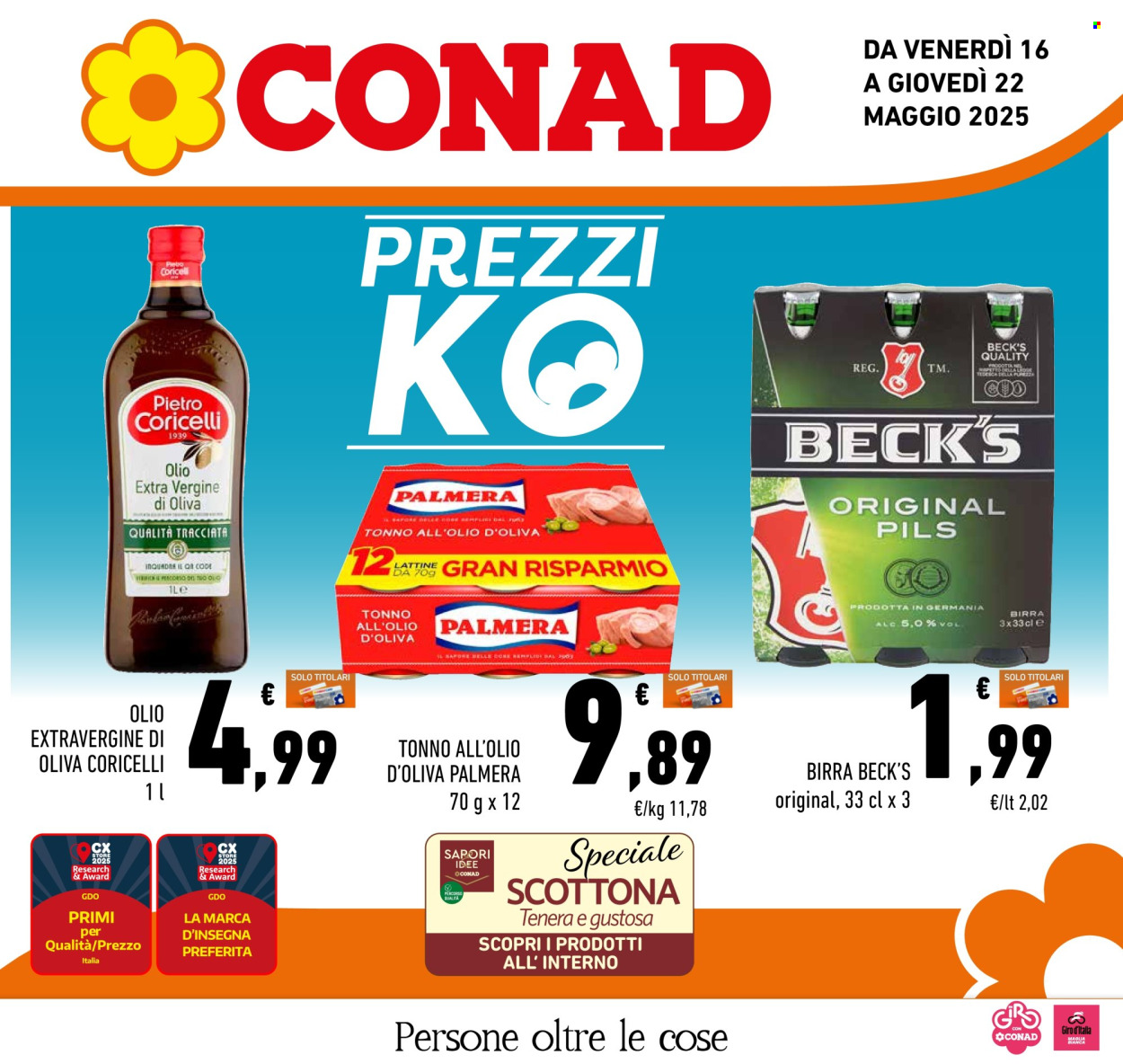 Volantino Conad - 16/5/2025 - 22/5/2025. Pagina 1