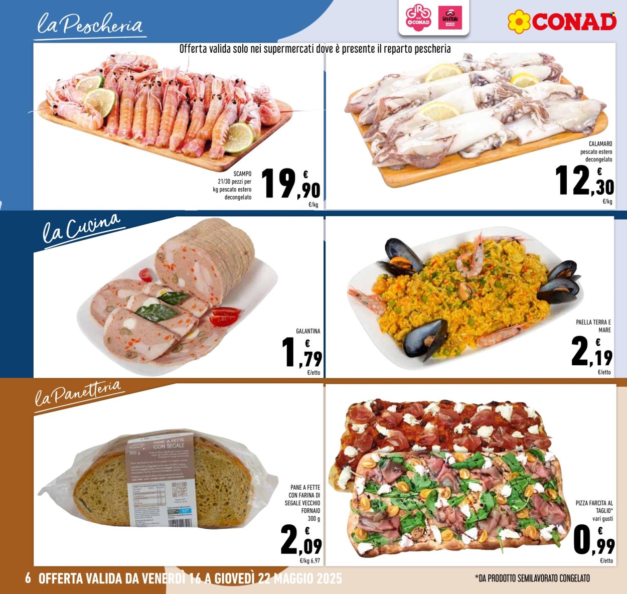 Volantino Conad - 16/5/2025 - 22/5/2025. Pagina 1