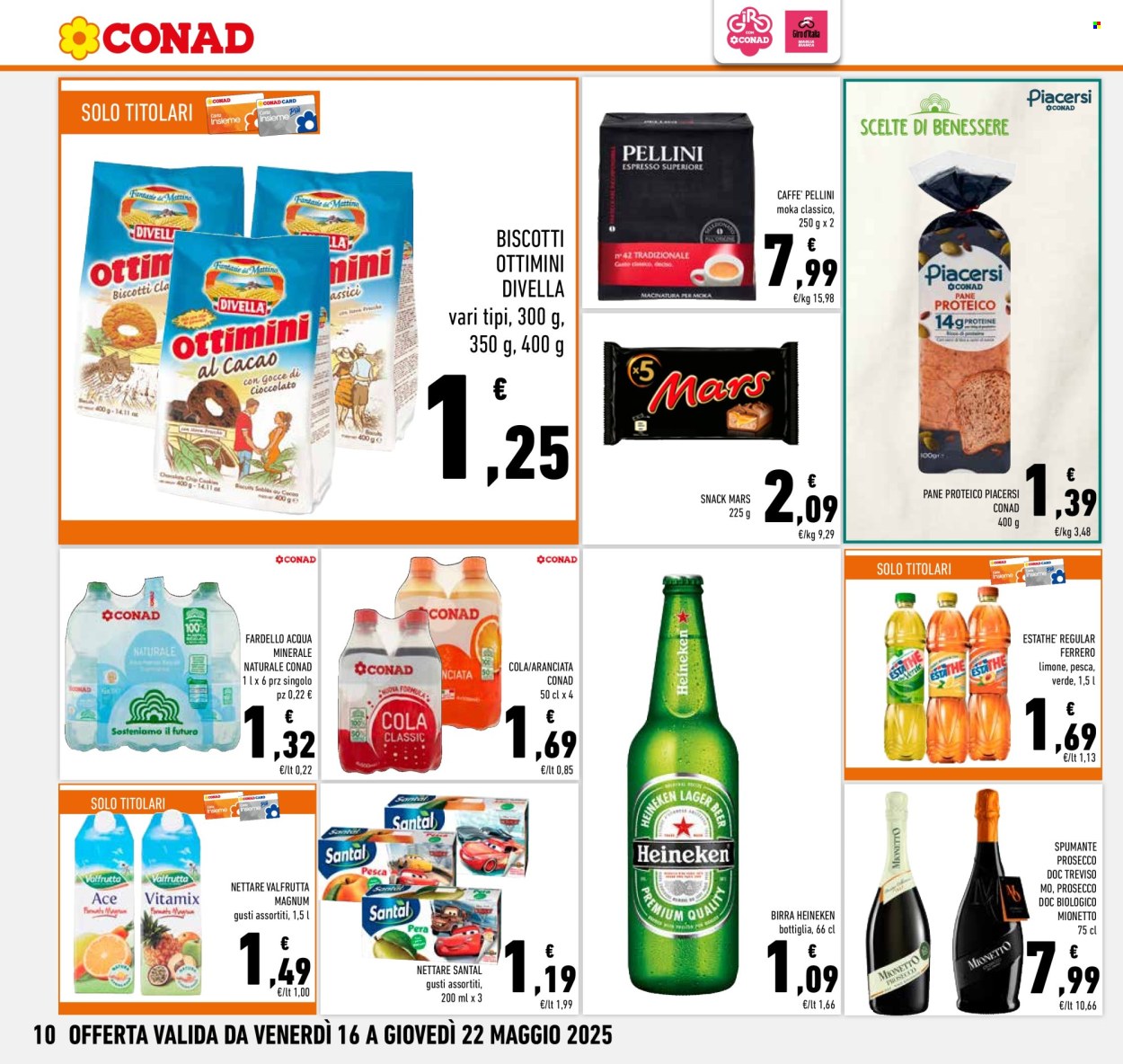 Volantino Conad - 16/5/2025 - 22/5/2025. Pagina 1