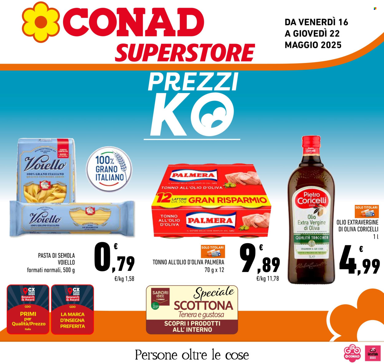 Leták Conad Superstore - 16.5.2025 - 22.5.2025. Strana 1