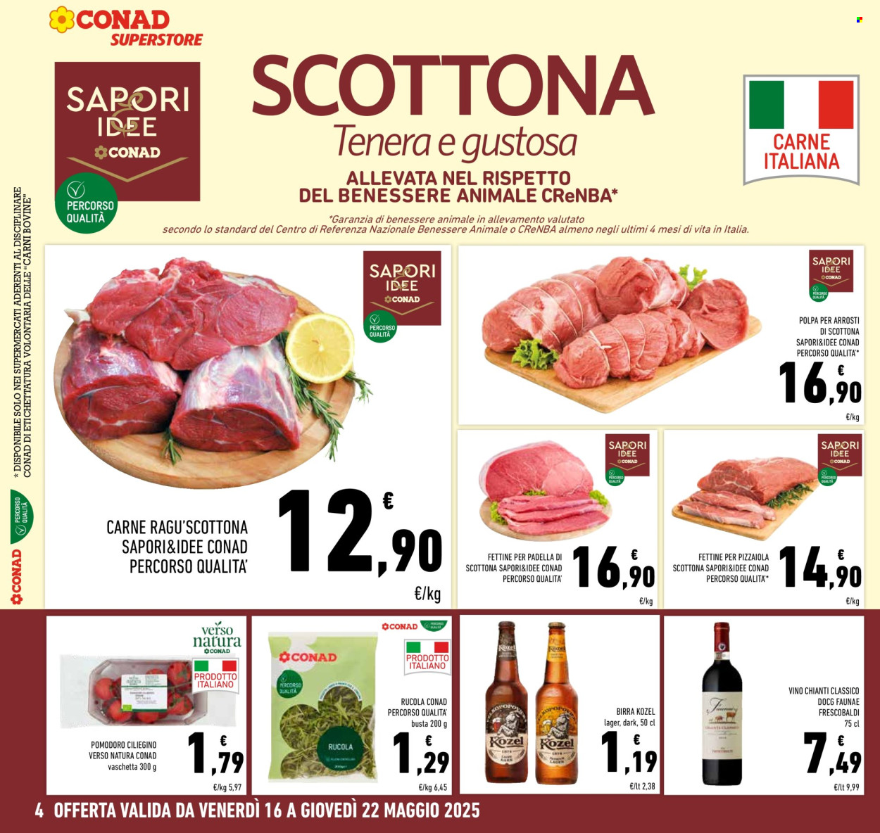 Leták Conad Superstore - 16.5.2025 - 22.5.2025. Strana 4