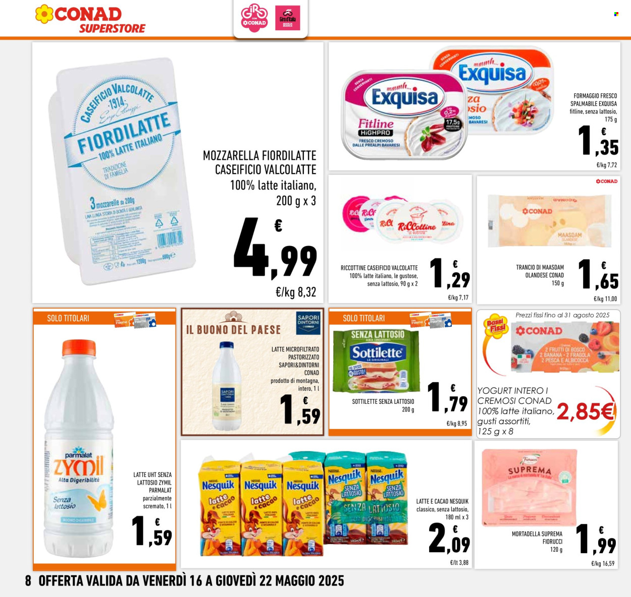 Leták Conad Superstore - 16.5.2025 - 22.5.2025. Strana 8
