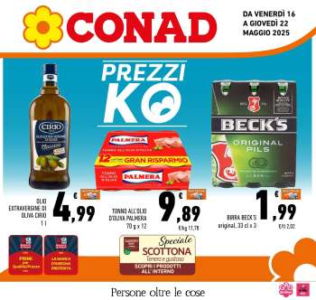 Volantino Conad - 16/5/2025 - 22/5/2025.