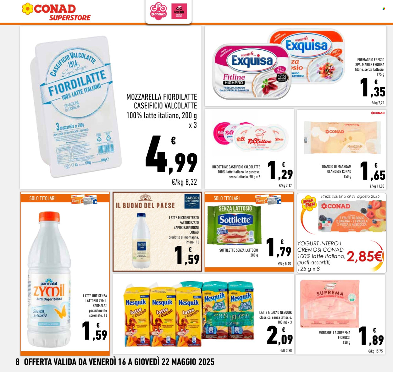 Leták Conad Superstore - 16.5.2025 - 22.5.2025. Strana 8