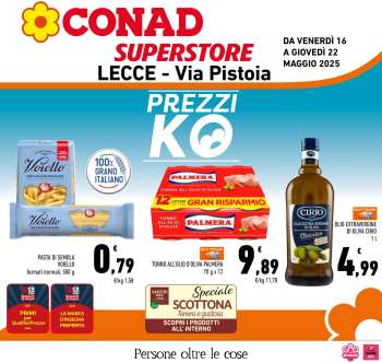 Volantino Conad Superstore - 16/5/2025 - 22/5/2025.