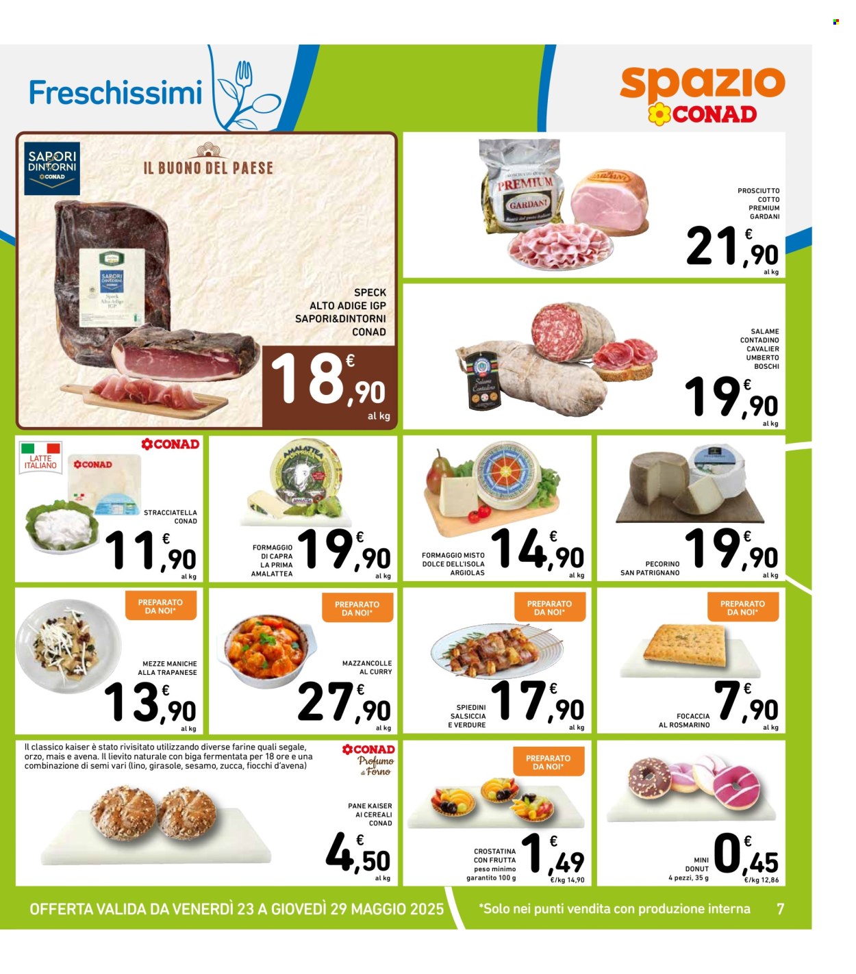 Leták Spazio Conad - 23.5.2025 - 29.5.2025. Strana 7