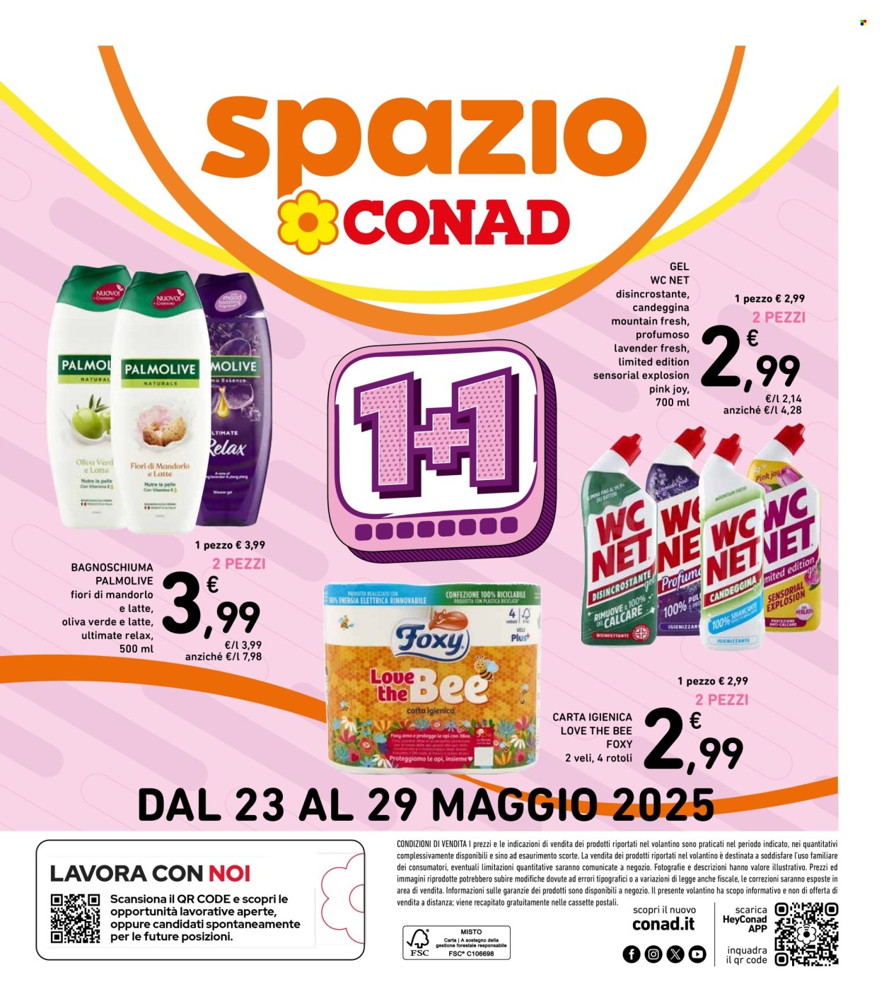 Leták Spazio Conad - 23.5.2025 - 29.5.2025. Strana 1