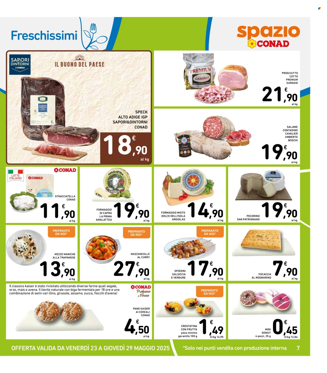 Leták Spazio Conad - 23.5.2025 - 29.5.2025. Strana 7
