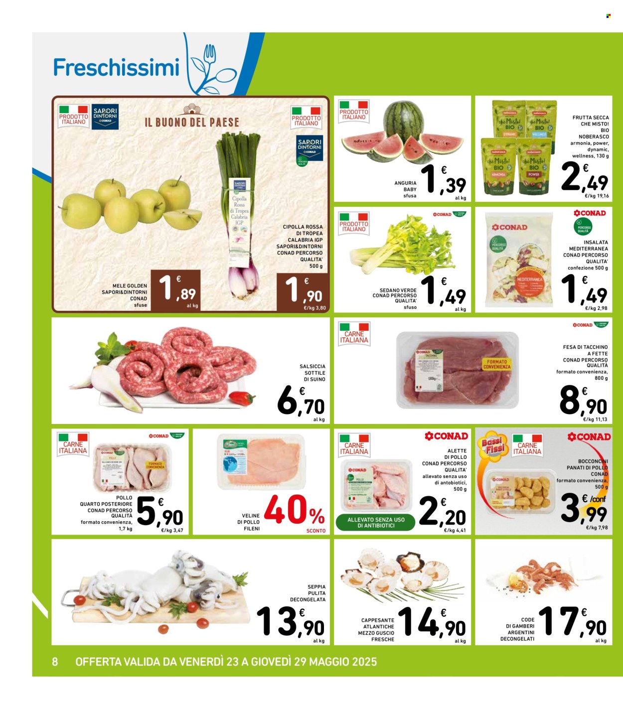 Leták Spazio Conad - 23.5.2025 - 29.5.2025. Strana 8