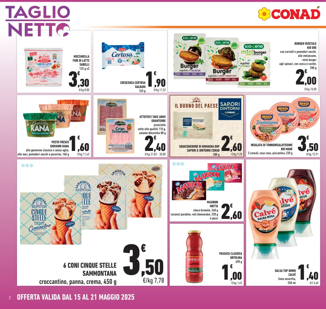 Volantino Conad - 15/5/2025 - 21/5/2025. Pagina 1