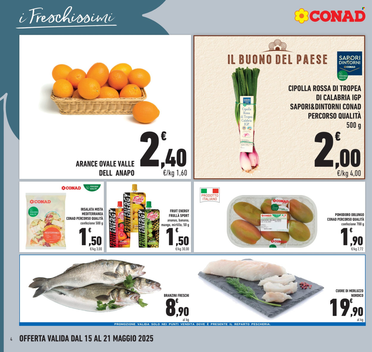 Volantino Conad - 15/5/2025 - 21/5/2025. Pagina 1
