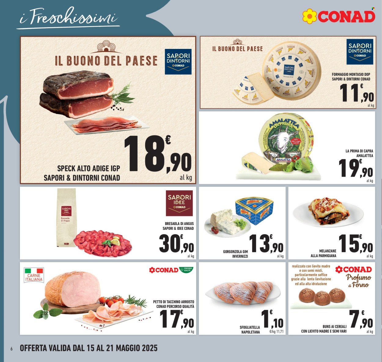 Volantino Conad - 15/5/2025 - 21/5/2025. Pagina 1