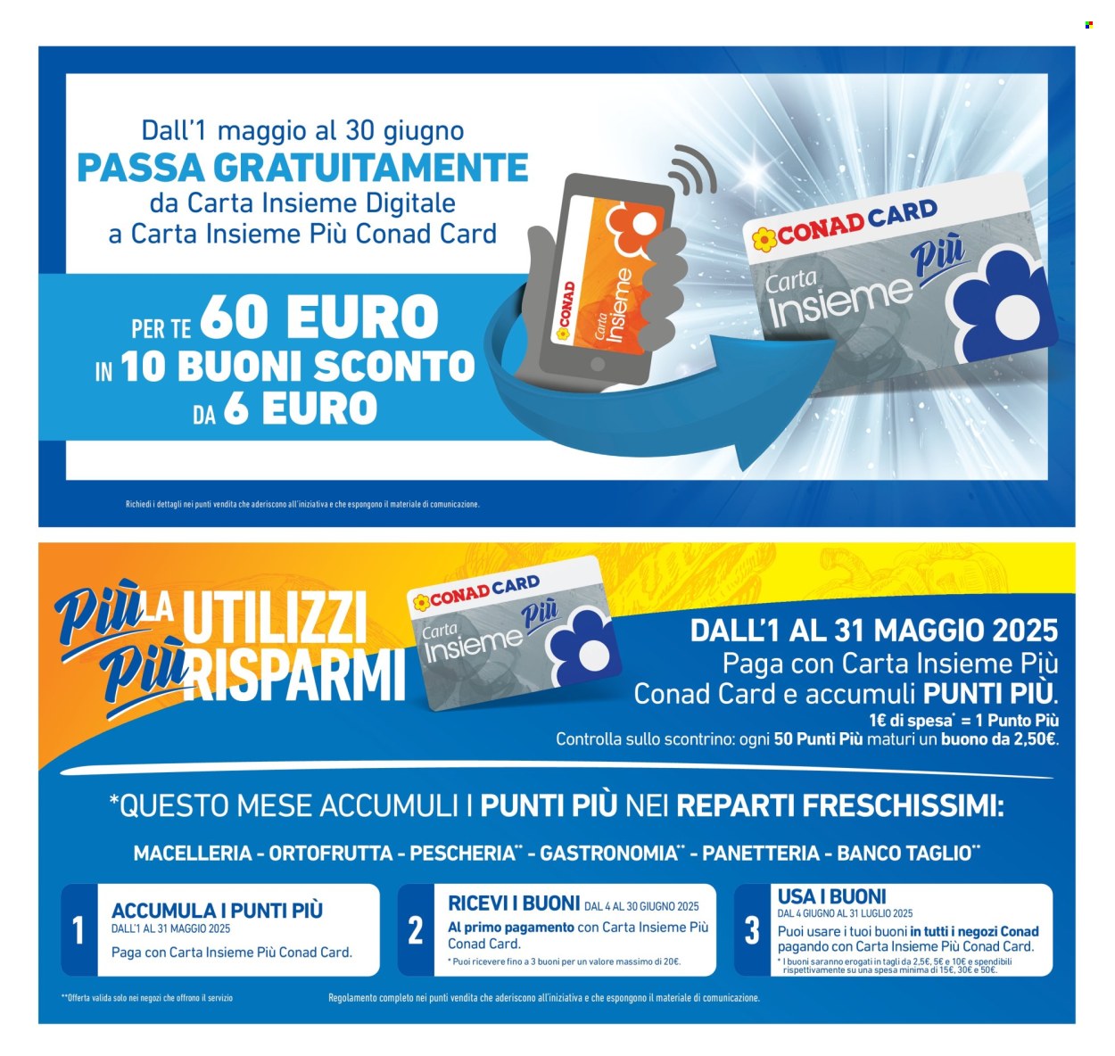 Volantino Conad - 15/5/2025 - 21/5/2025. Pagina 1