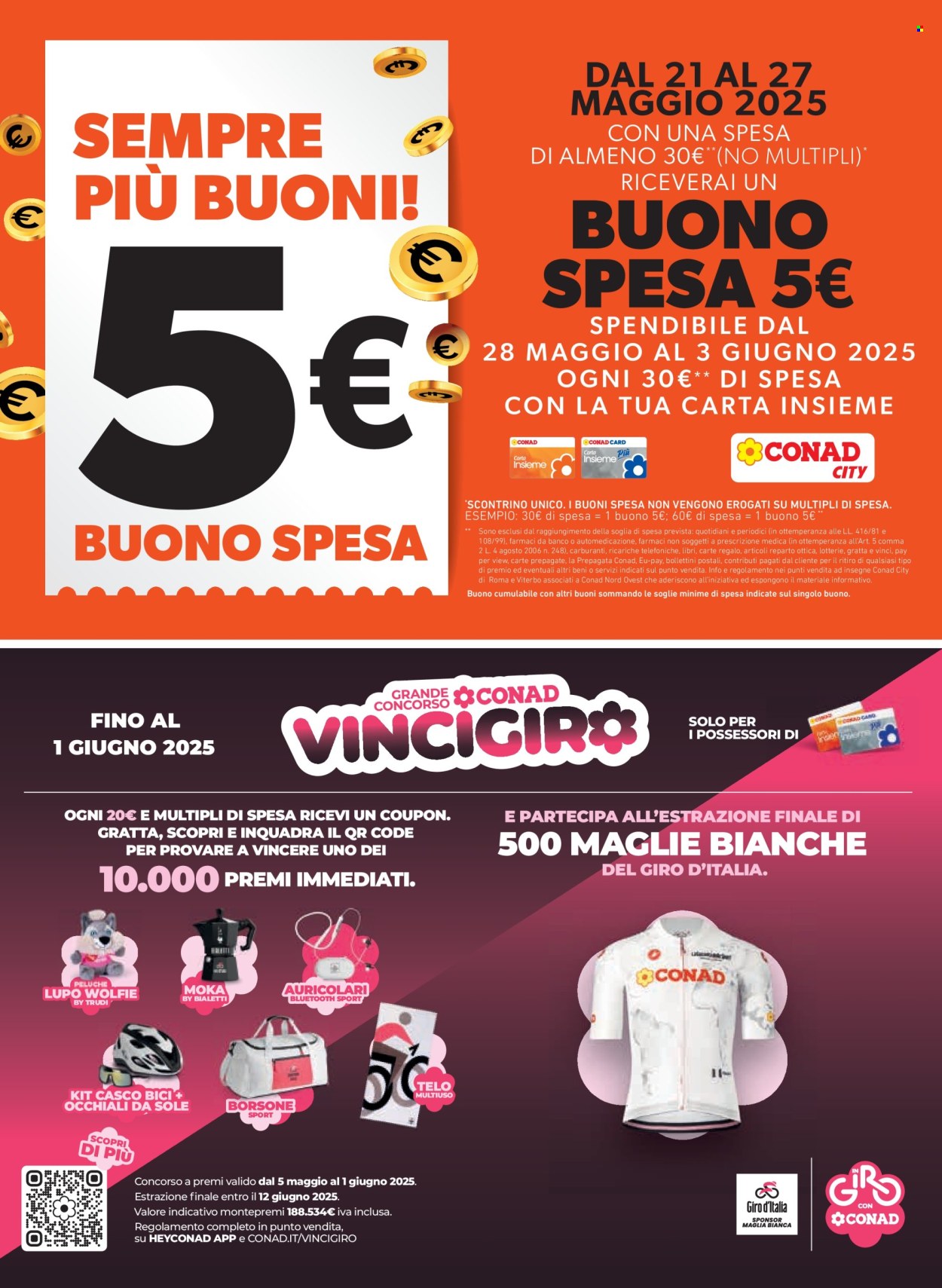 Volantino Conad - 21/5/2025 - 3/6/2025. Pagina 1