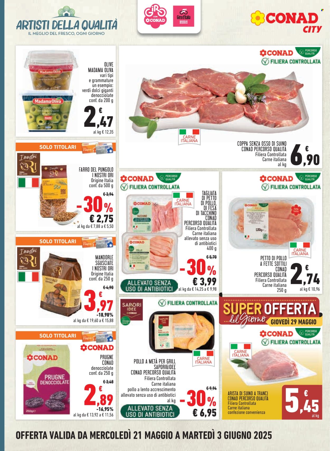 Volantino Conad - 21/5/2025 - 3/6/2025. Pagina 1