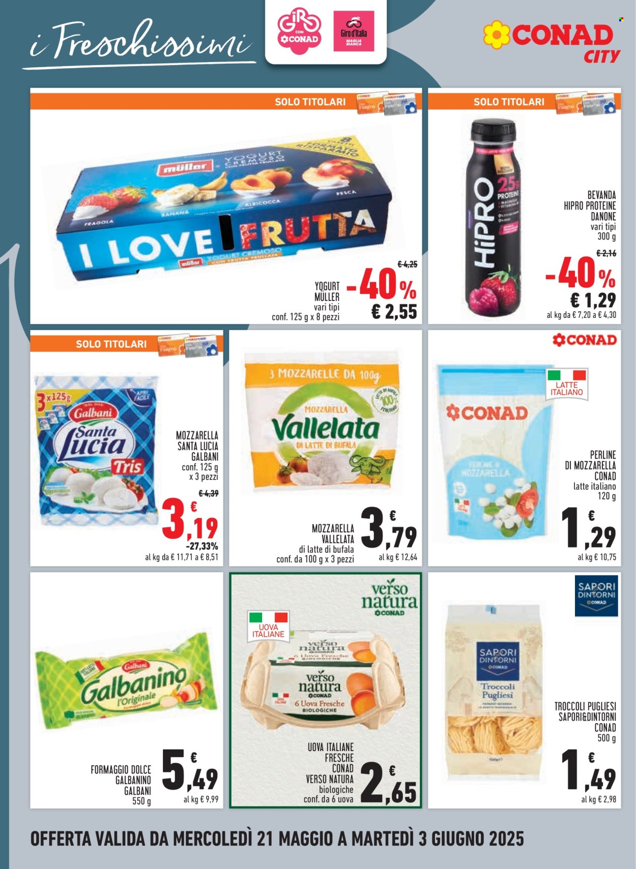 Volantino Conad - 21/5/2025 - 3/6/2025. Pagina 1