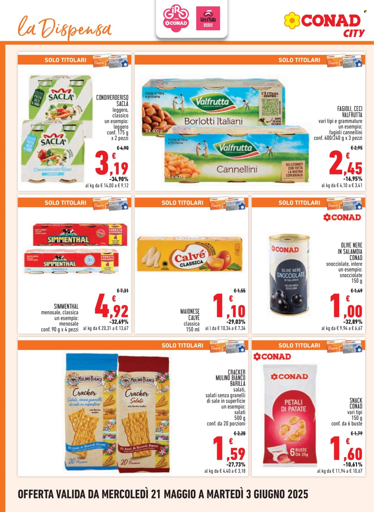 Volantino Conad - 21/5/2025 - 3/6/2025. Pagina 1
