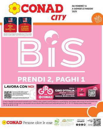 Volantino Conad - 16/5/2025 - 22/5/2025.