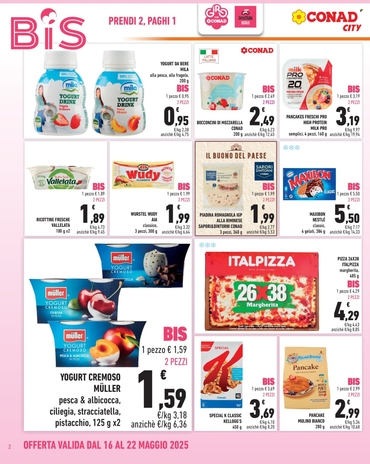 Volantino Conad - 16/5/2025 - 22/5/2025. Pagina 1