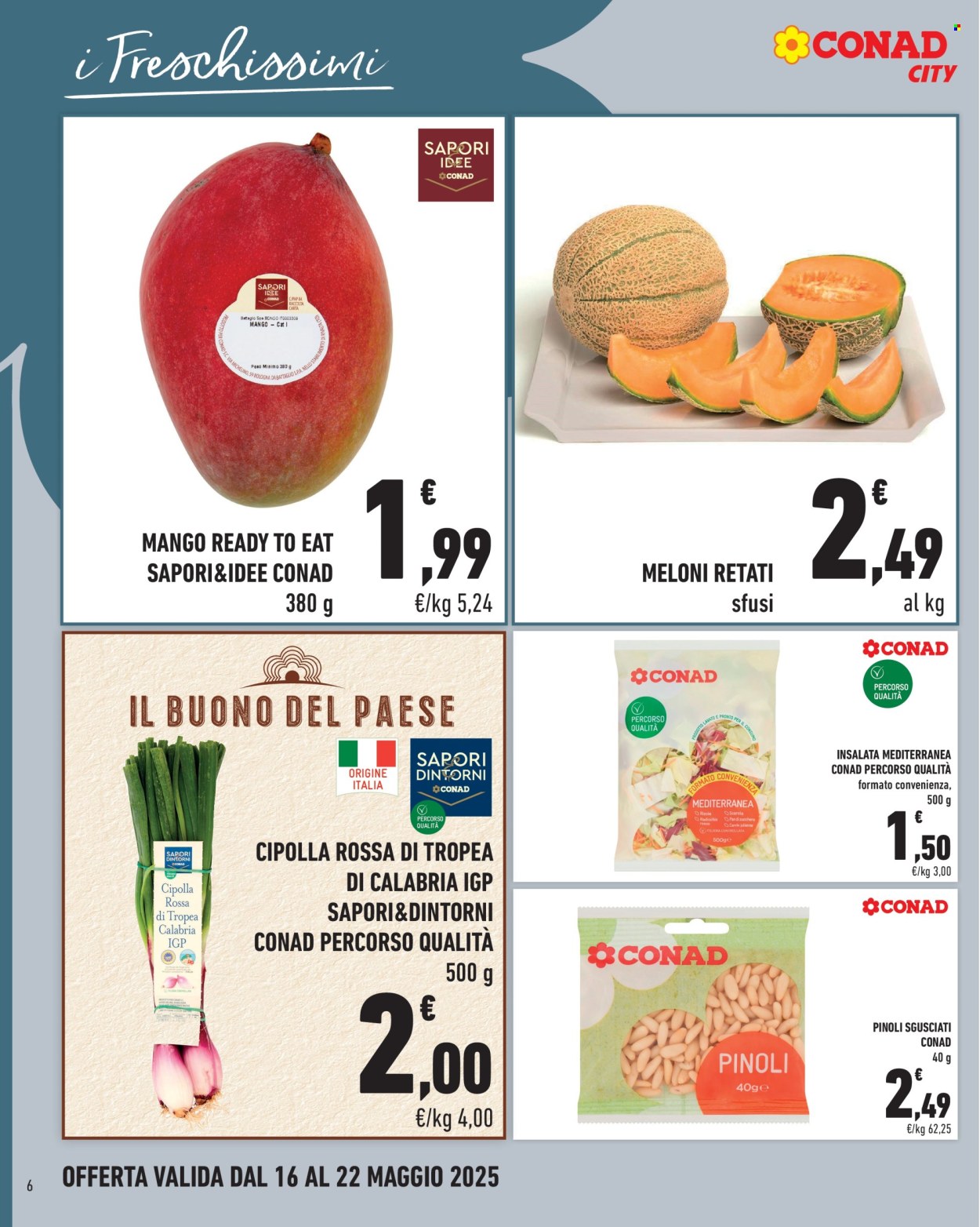 Volantino Conad - 16/5/2025 - 22/5/2025. Pagina 1