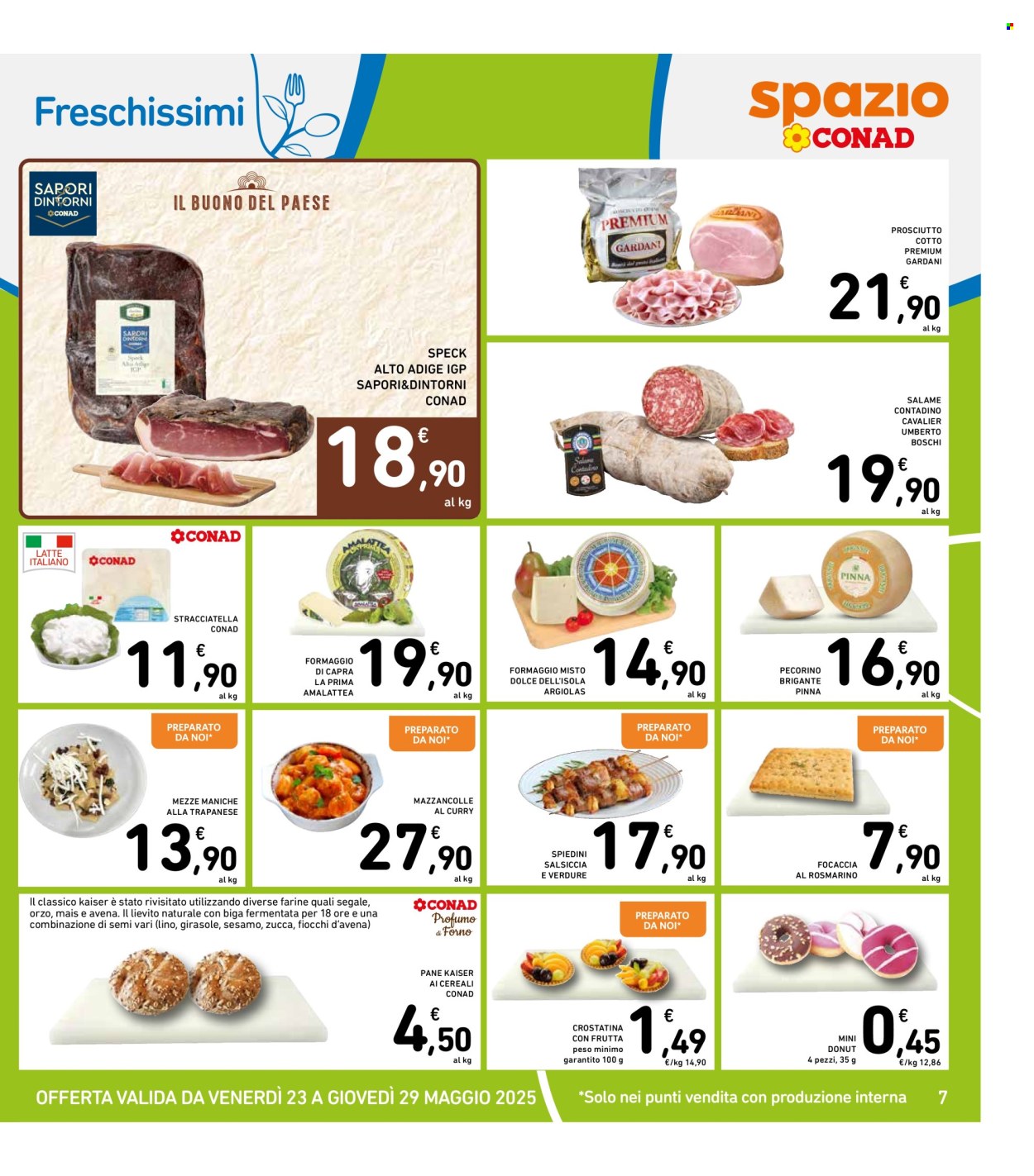 Leták Spazio Conad - 23.5.2025 - 29.5.2025. Strana 7