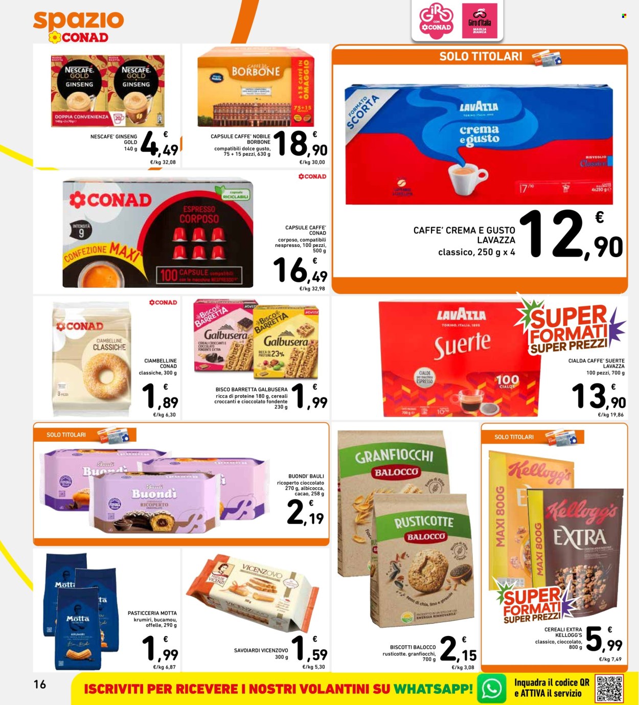 Volantino Spazio Conad - 15/5/2025 - 25/5/2025. Pagina 1
