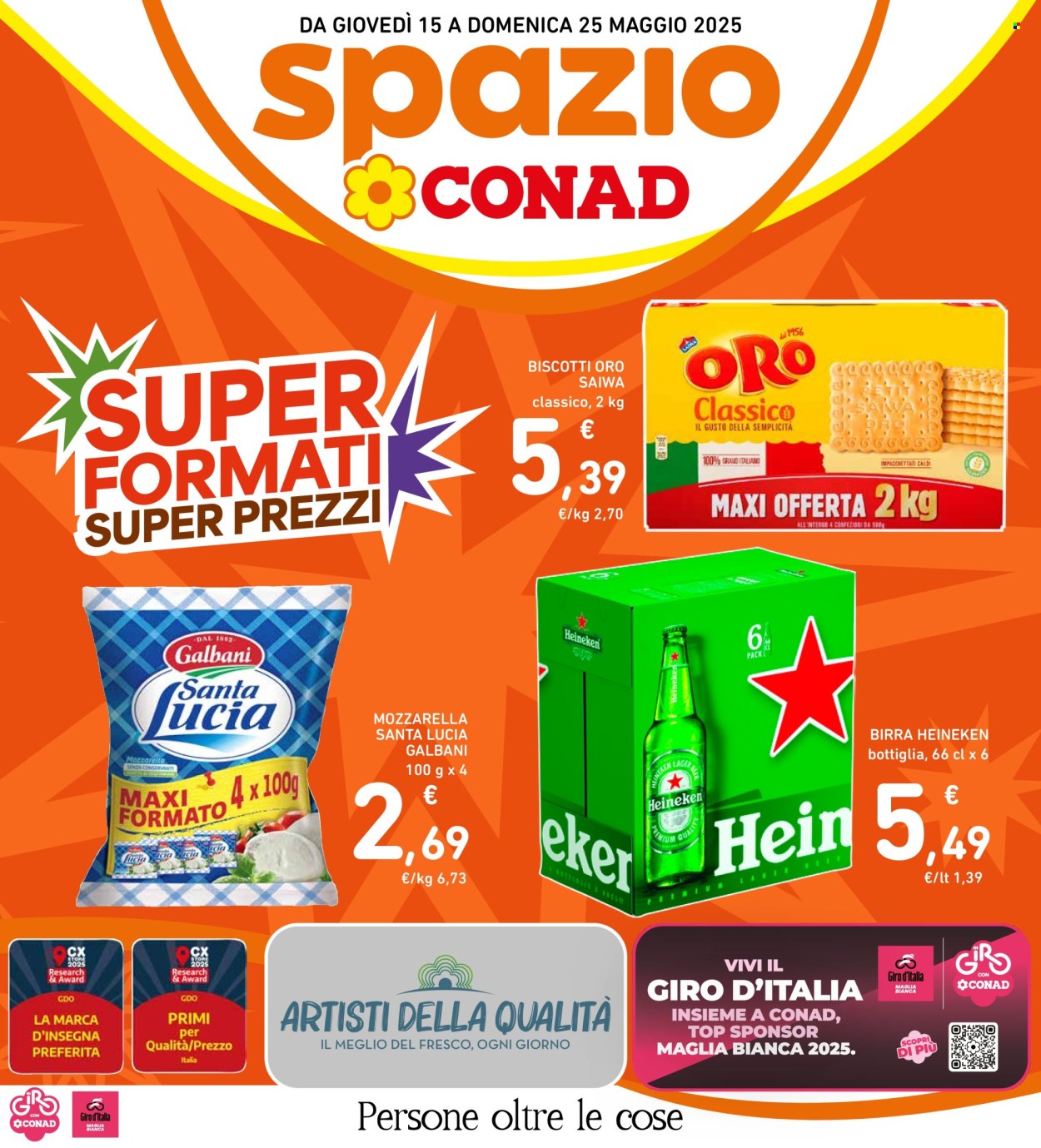 Volantino Spazio Conad - 15/5/2025 - 25/5/2025. Pagina 1