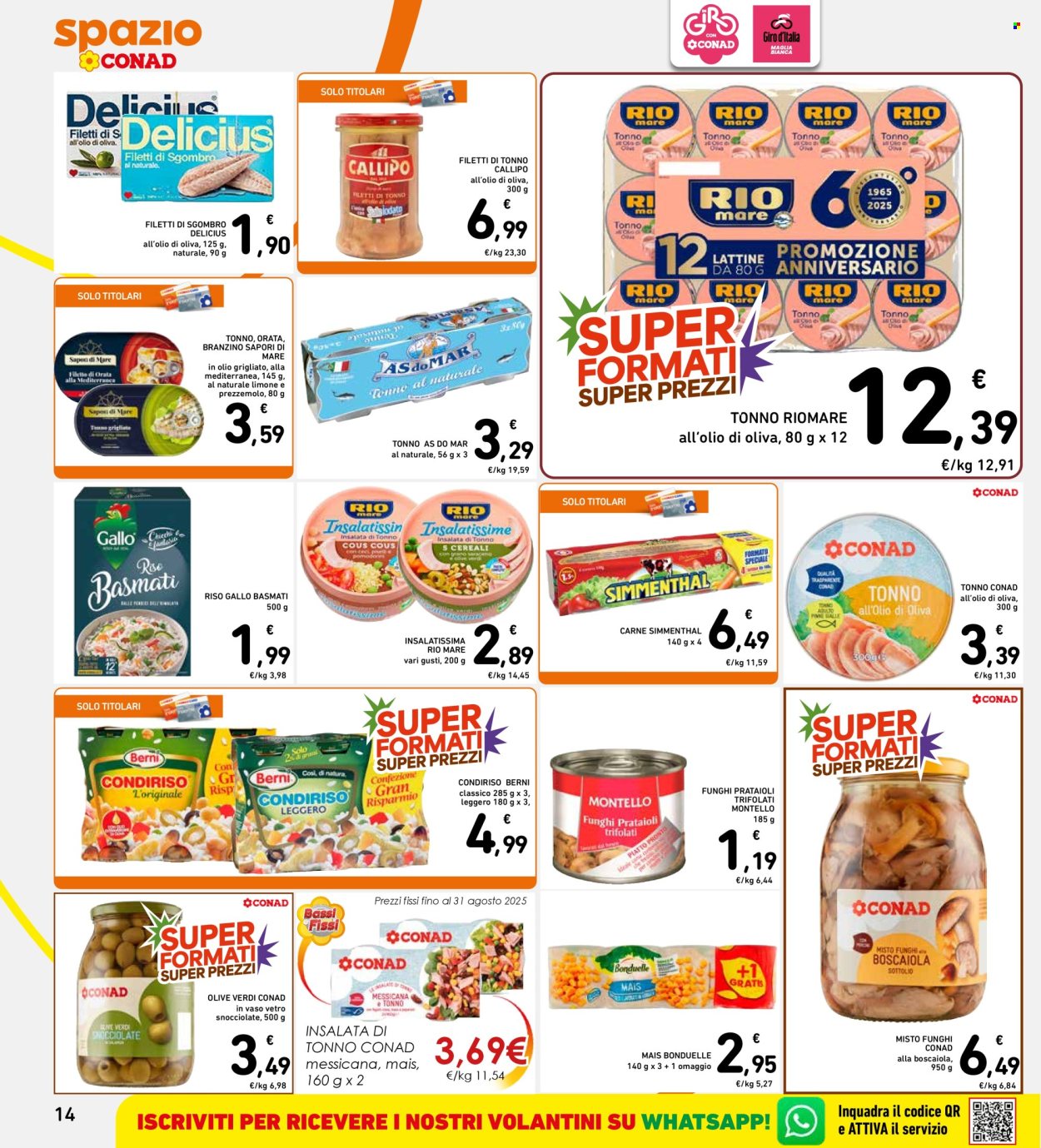 Volantino Spazio Conad - 15/5/2025 - 25/5/2025. Pagina 1
