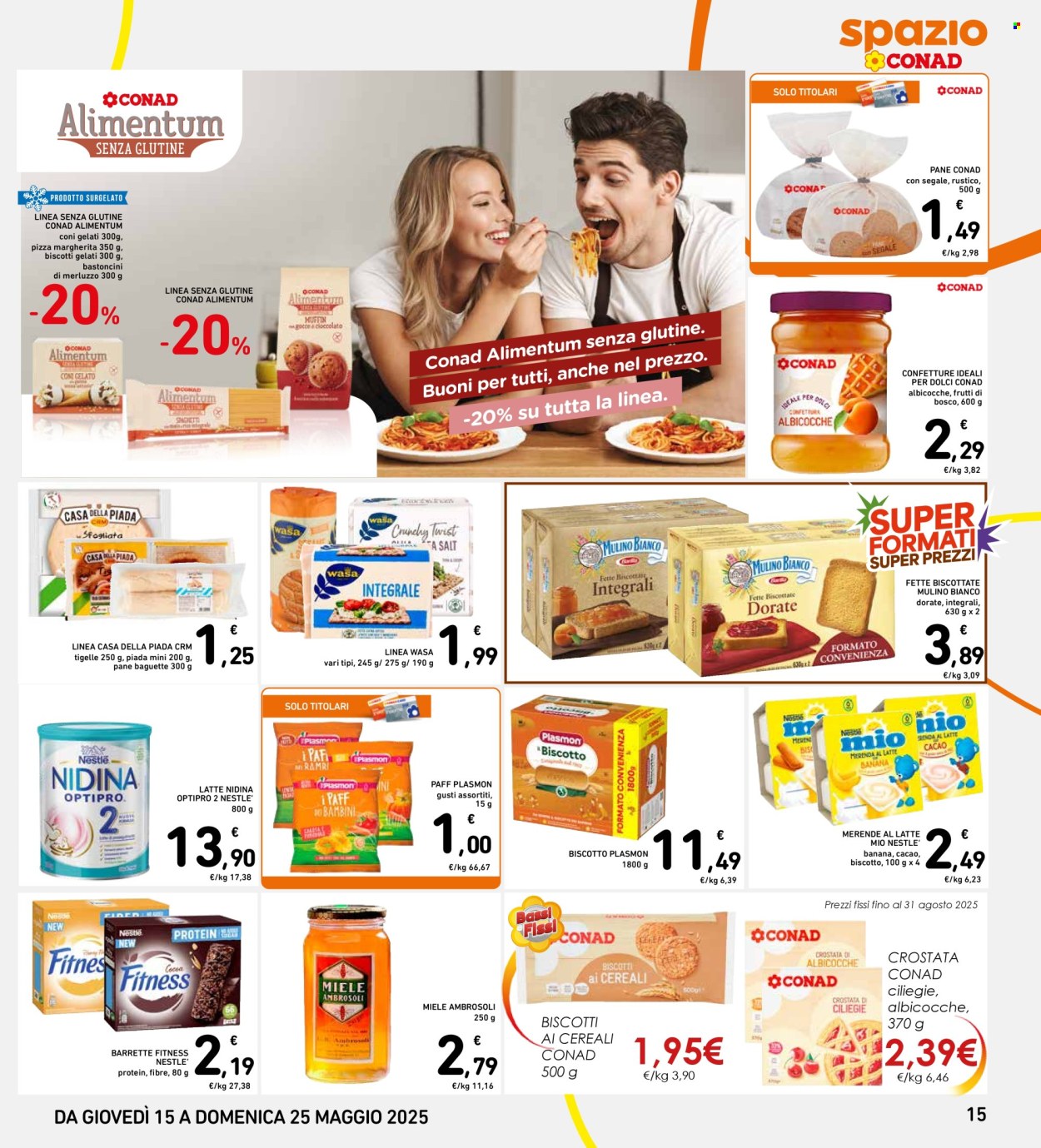 Volantino Spazio Conad - 15/5/2025 - 25/5/2025. Pagina 1