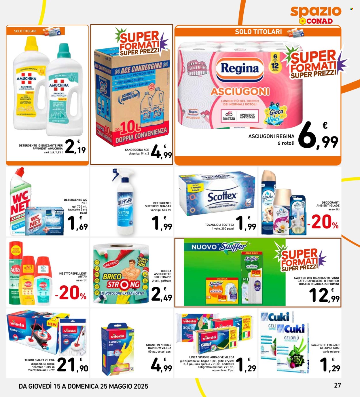 Volantino Spazio Conad - 15/5/2025 - 25/5/2025. Pagina 1