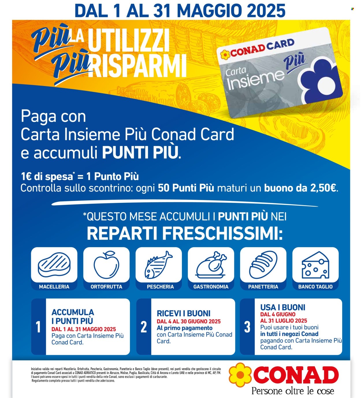 Volantino Spazio Conad - 15/5/2025 - 25/5/2025. Pagina 1