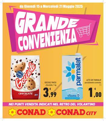 Volantino Conad - 15/5/2025 - 21/5/2025.