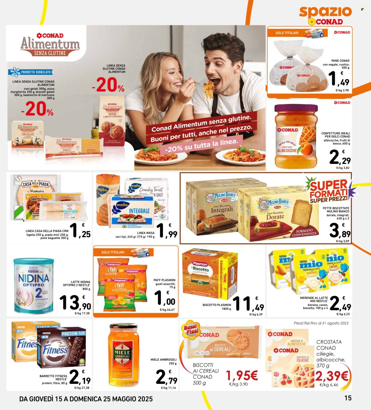 Leták Spazio Conad - 15.5.2025 - 25.5.2025. Strana 15