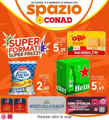 Volantino Spazio Conad - 15/5/2025 - 25/5/2025.