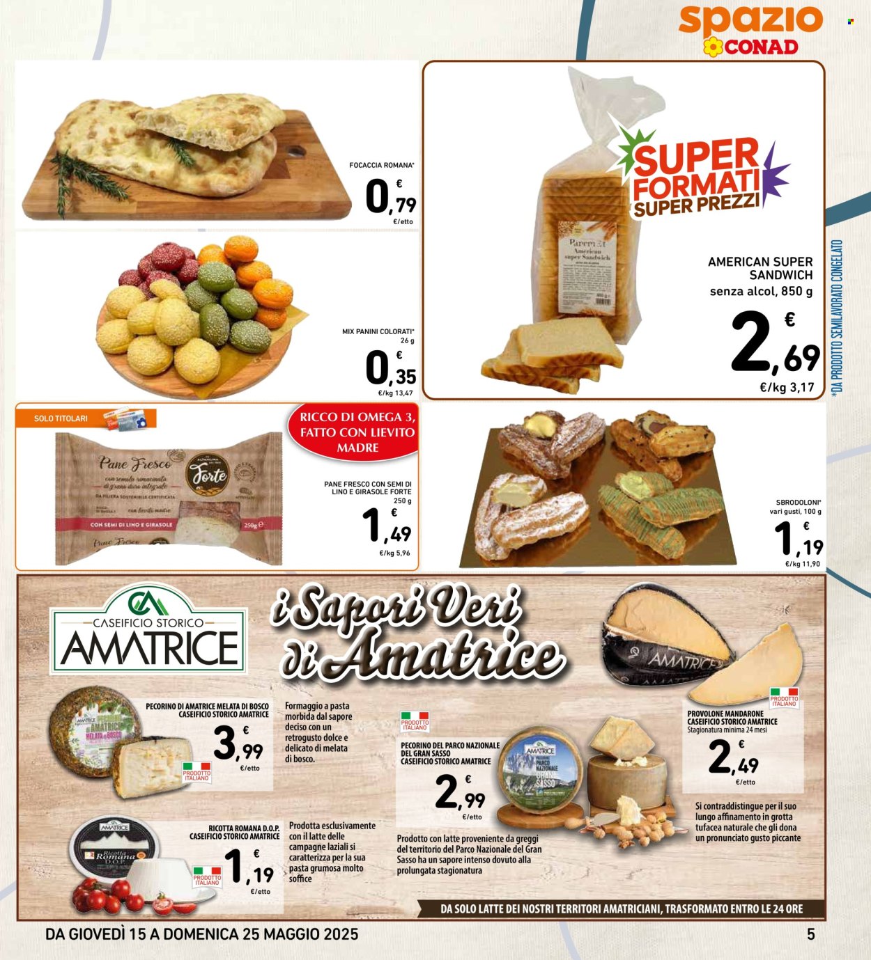 Leták Spazio Conad - 15.5.2025 - 25.5.2025. Strana 5