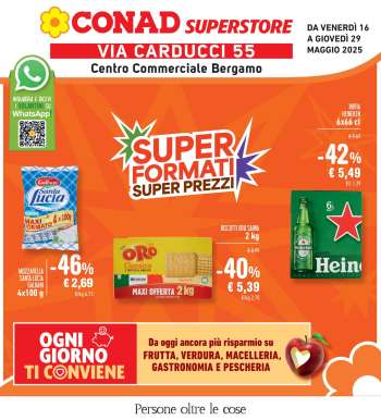 Volantino Conad Superstore - 16/5/2025 - 29/5/2025.
