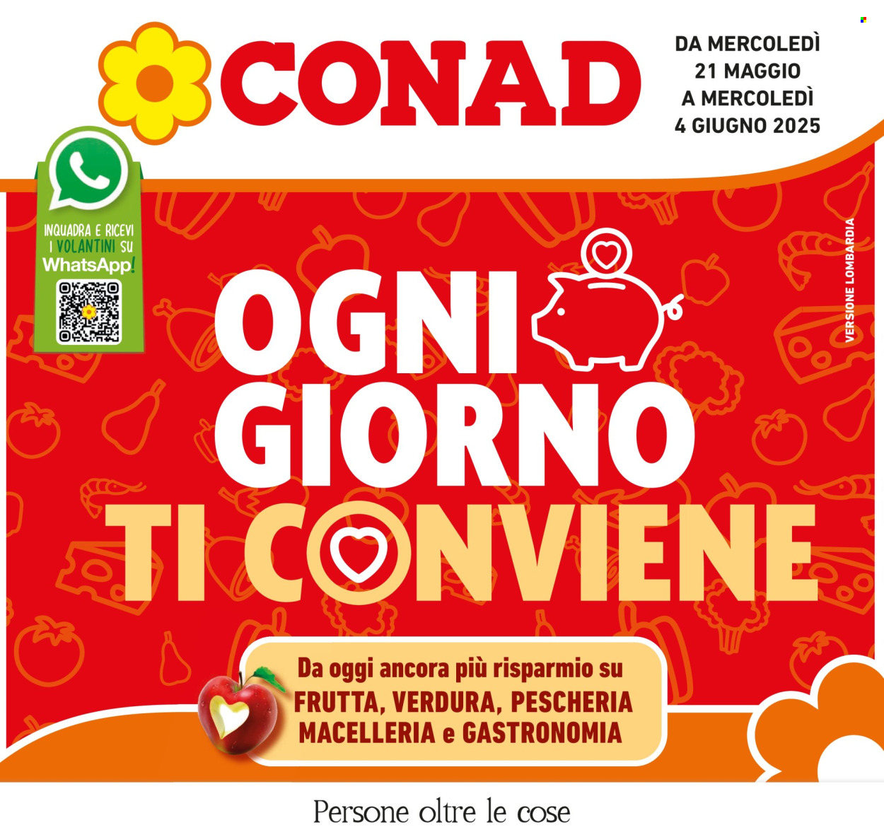 Volantino Conad - 21/5/2025 - 4/6/2025. Pagina 1