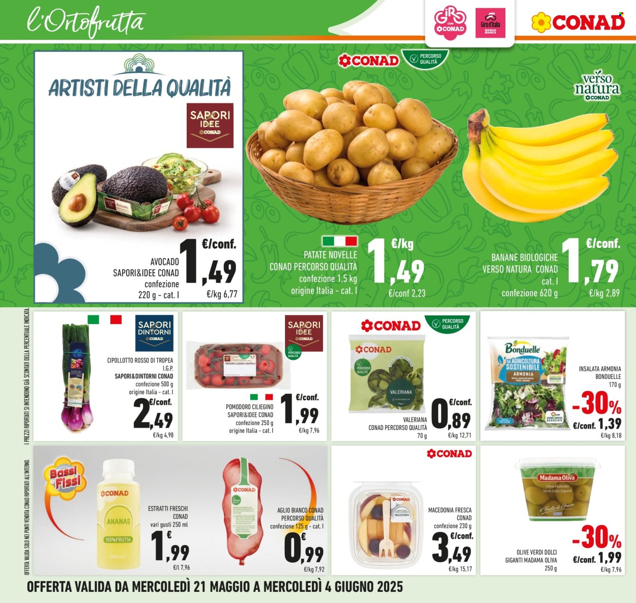 Volantino Conad - 21/5/2025 - 4/6/2025. Pagina 1