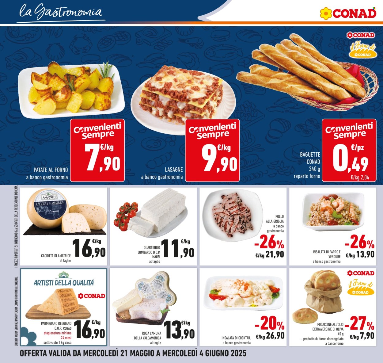 Volantino Conad - 21/5/2025 - 4/6/2025. Pagina 1