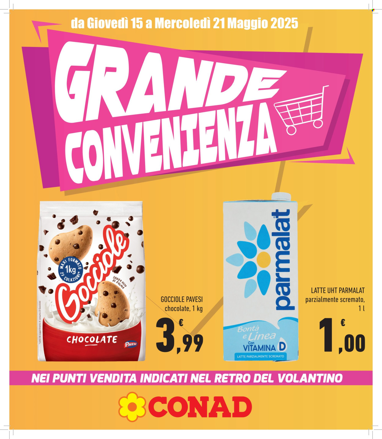 Volantino Conad - 15/5/2025 - 21/5/2025. Pagina 1