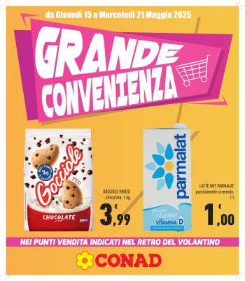 Volantino Conad - 15/5/2025 - 21/5/2025.