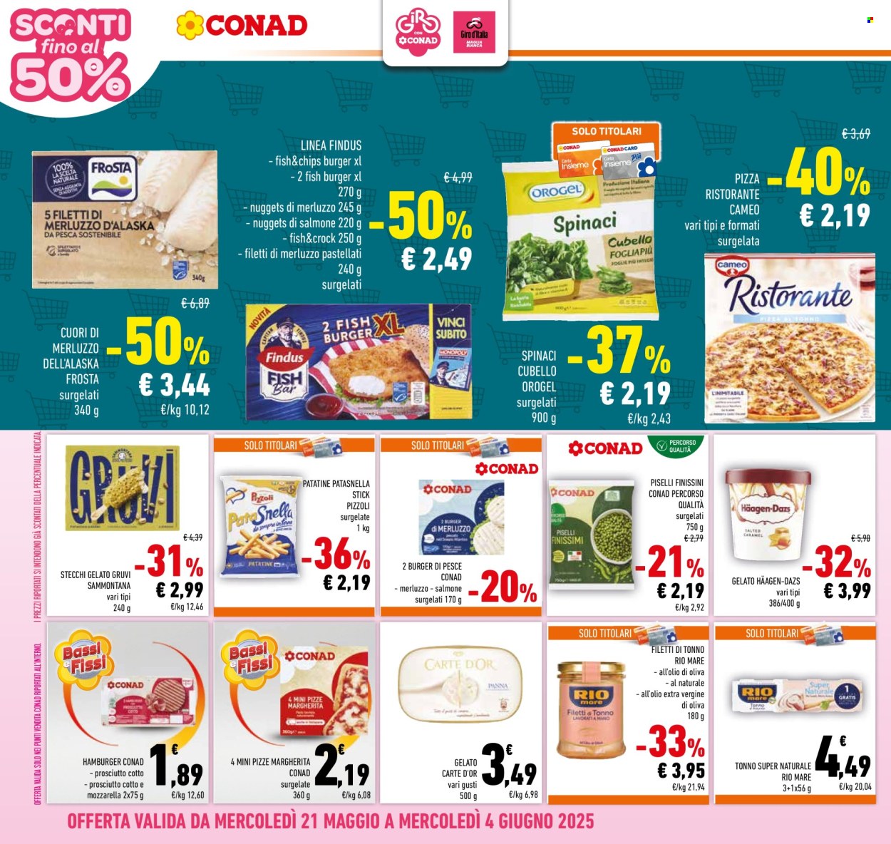Volantino Conad - 21/5/2025 - 4/6/2025. Pagina 1