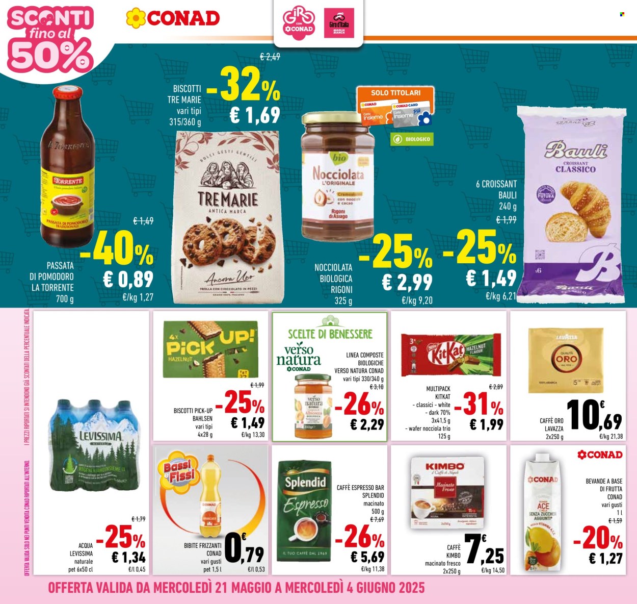 Volantino Conad - 21/5/2025 - 4/6/2025. Pagina 1