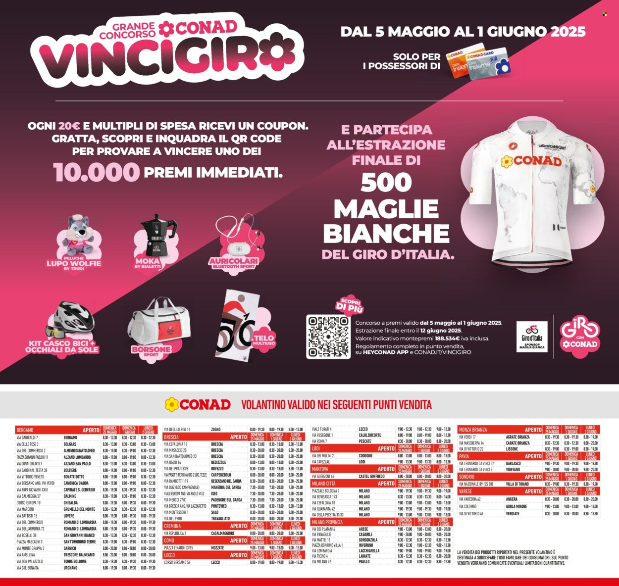 Volantino Conad - 21/5/2025 - 4/6/2025. Pagina 1