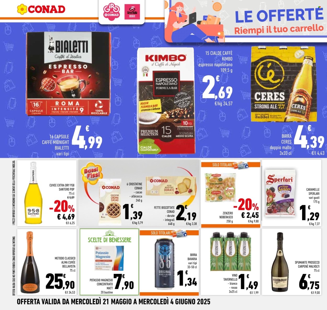 Volantino Conad - 21/5/2025 - 4/6/2025. Pagina 1