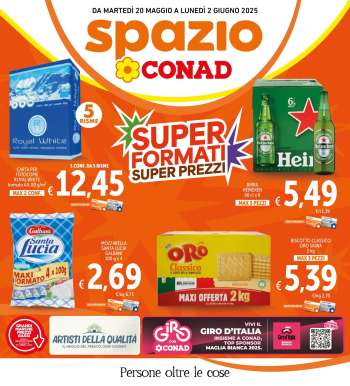 Volantino Spazio Conad - 20/5/2025 - 2/6/2025.