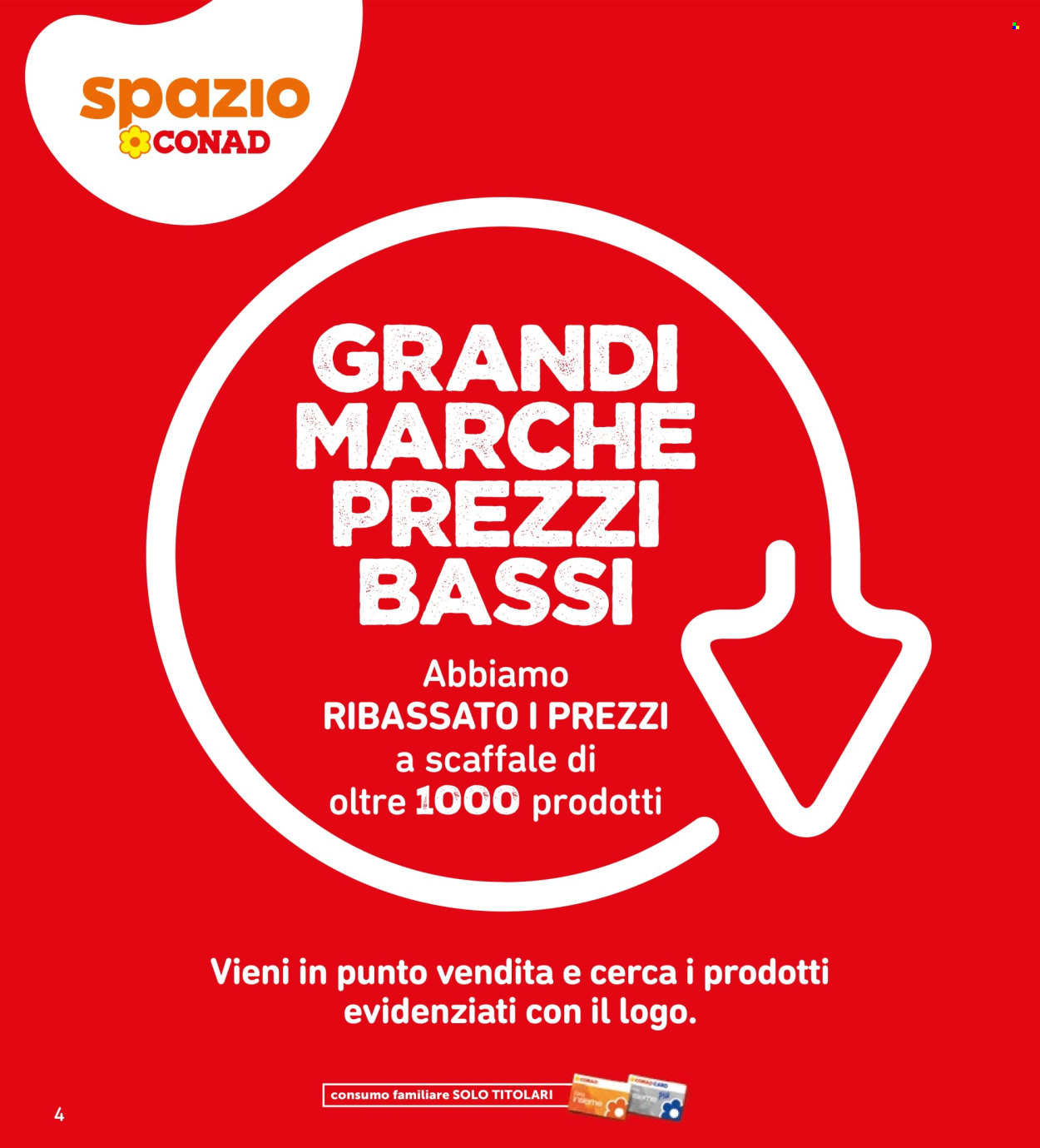 Volantino Spazio Conad - 20/5/2025 - 2/6/2025. Pagina 1